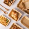 ZISIZ Oil-Proof Disposable BBQ Paper Plate