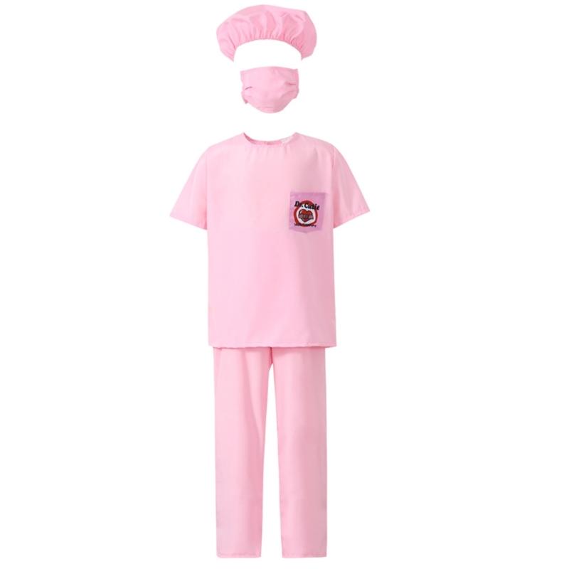 Doctor Role Play Dress Up Kit Doctor Pretend Play Costume with Stethoscope Doctor Coat Kit Halloween Doctor Costumes