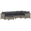 VidaXL Garden Lounge Set with Cushions 6 Pcs, Patio Furniture Set, Outdoor Furniture, Patio Sofa, Modern, 3187291