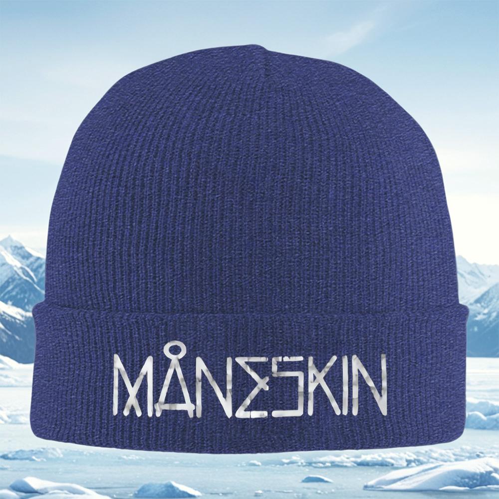

Graffiti style band name design on black Men Women Unisex Knitted Hat Beanie Pullover Cap Winter Thermal Warm Christmas Outdoor