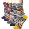 5 Pairs of Luxuriously Soft Thermal Socks Insulated for All-Weather Warmth Durable Stylish for Casual Outdoor and Sports Fall Winter Socks