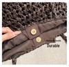 Luxury Retro Woven Hollow Shoulder Tote
