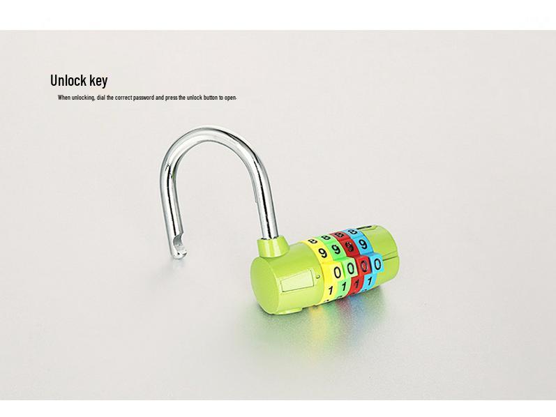 Zinklegierung 4/5-stellige Zahlenschloss Diebstahlschutz für Fenster und Türen