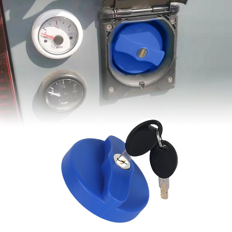 Motorhome Caravan Replacement Water Inlet Filler Cap with Zadi Lock And 2 Keys for Bailey Swift - Locking Accessory
