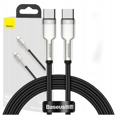 Baseus Cafule USB-C To USB-C Cable, 100W, 1M (Black)