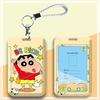 Crayon Shin-chan Cartoon Student ID Lanyard & Badge Holder
