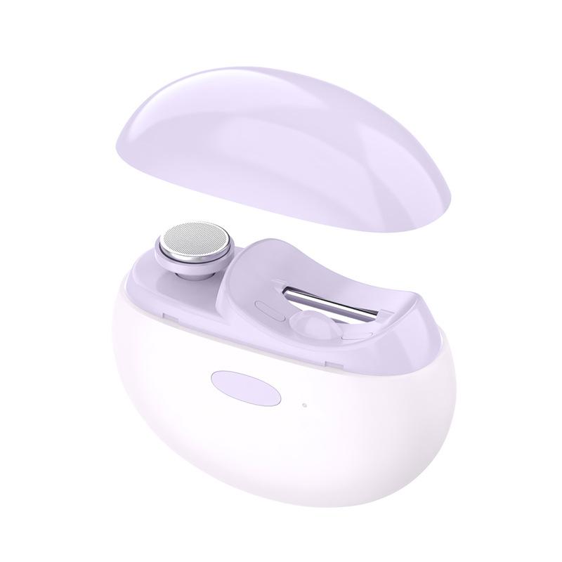 Multifunctional Electric Nail Cutter With Light Portable Polishing Nails Cutter For Baby Adult And Seniors