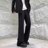 Drape Micro-horn Casual Trousers Men's Spring and Autumn Straight Loose Semi-elastic Wide-leg Floor-mopping Trousers