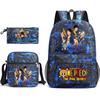 2022 Independent Station Starry Sky 3-piece set ONE PIECE backpack shoulder bag pencil case