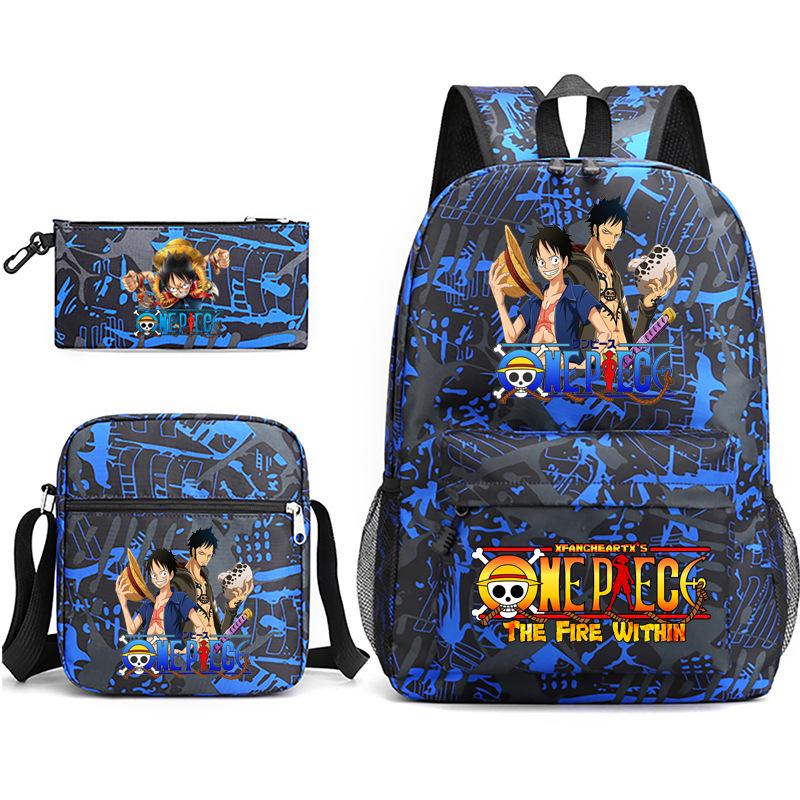 2022 Independent Station Starry Sky 3-piece set ONE PIECE backpack shoulder bag pencil case