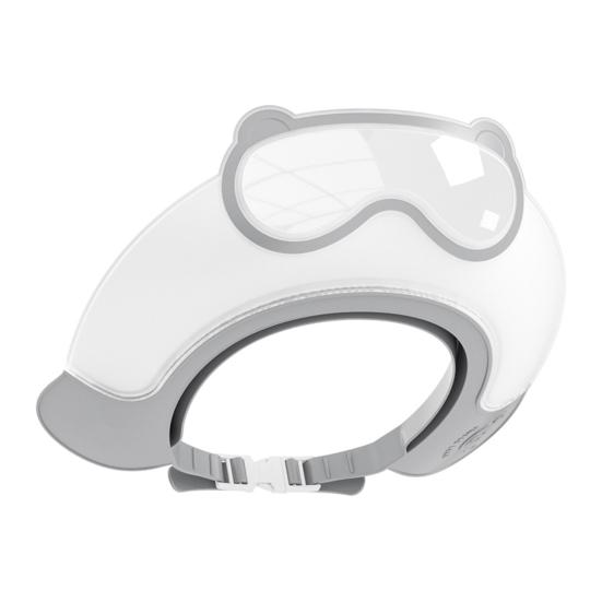 

Baby Hair Washing Cap Waterproof Bath Hat BPA-Free Food-Grade Rim Adjustable Headband Soft Eye Ear Protector for for Infants Toddlers Gentle Shower