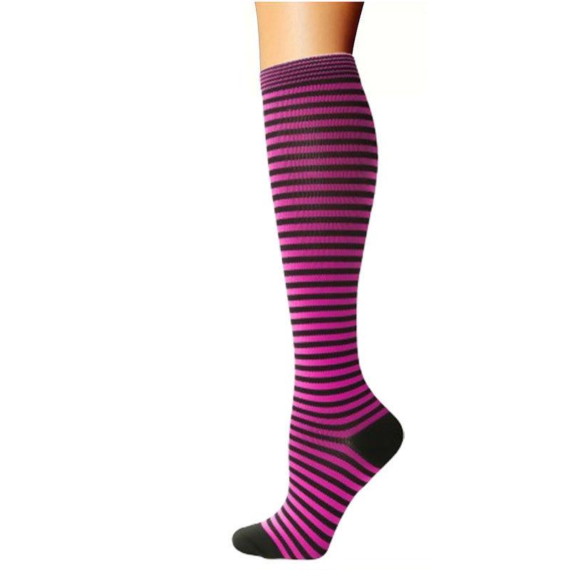 200+ Styles Compression Sports Socks for Men & Women: Breathable, Non-Slip Calf Socks for Fitness & Marathon, Individually Packaged