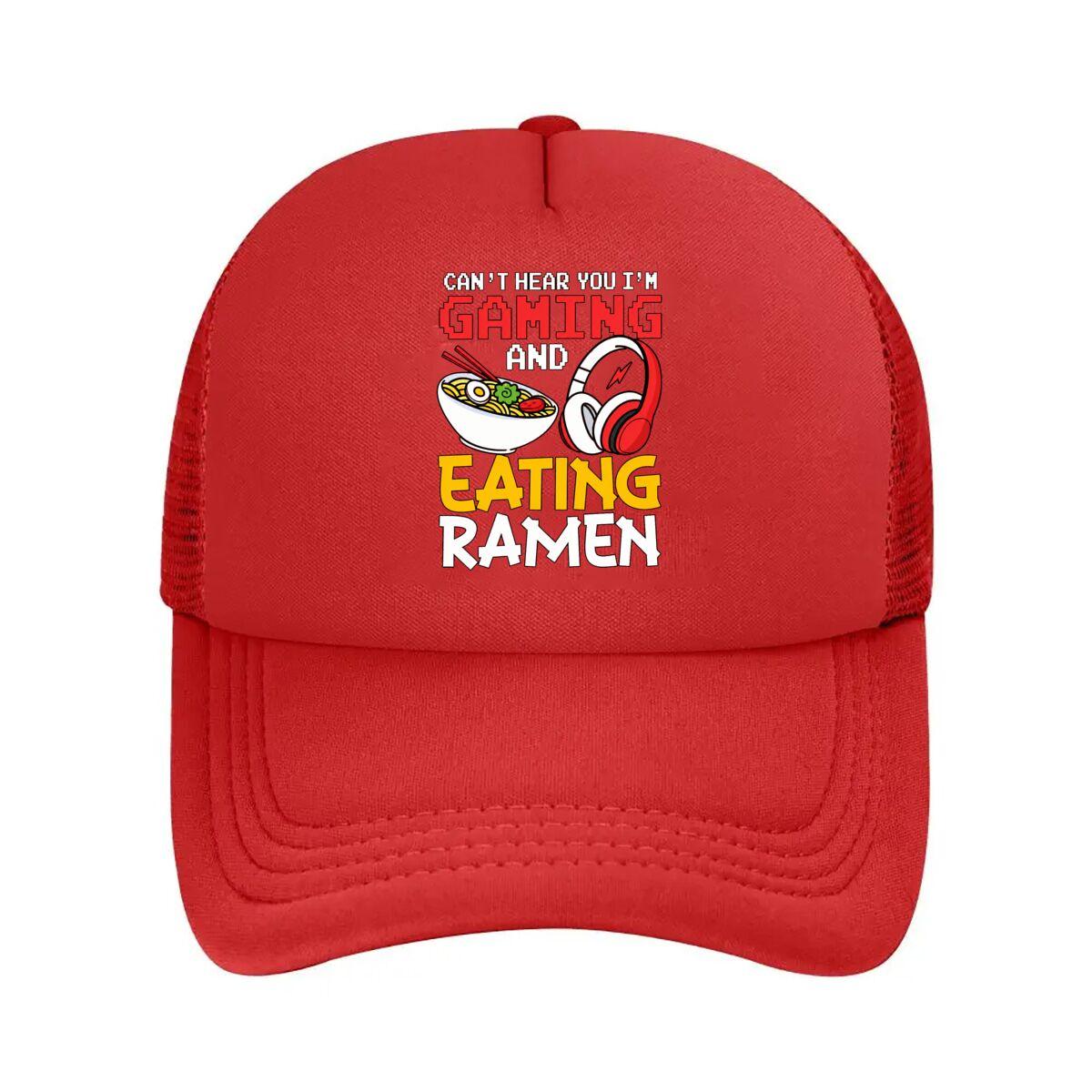 Fun Gaming RaUnisex Gamer Mesh Baseball Cap Hip Hop Adjustable