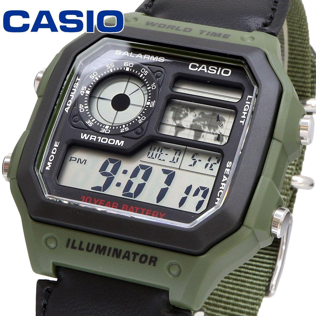 Used New Unused Watch Casio Cheap Casio Chipukashi Watch AE-1200WHB-3BV