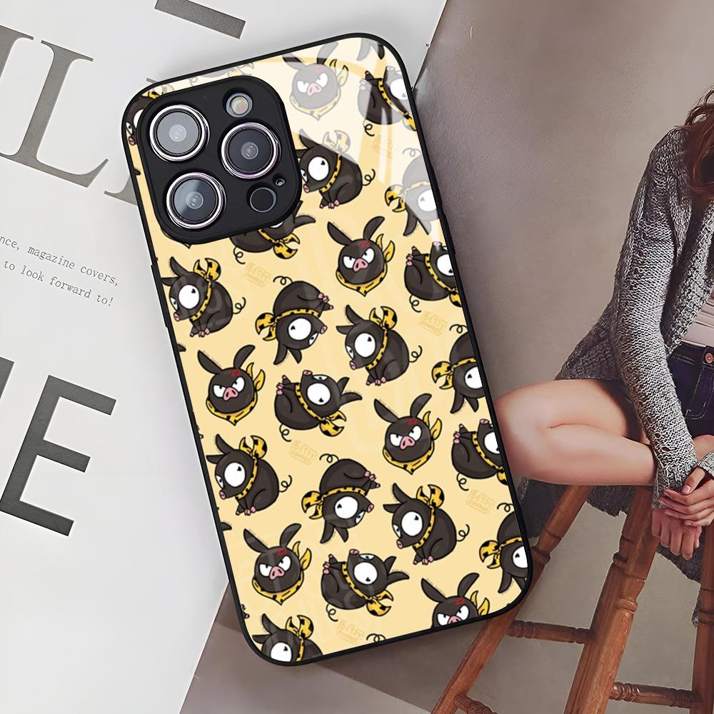 Anime Ranma Phone Case for Iphone 17 Air 16 15 14 12 11 13 Pro Max Mini Se Puls Glass Cover