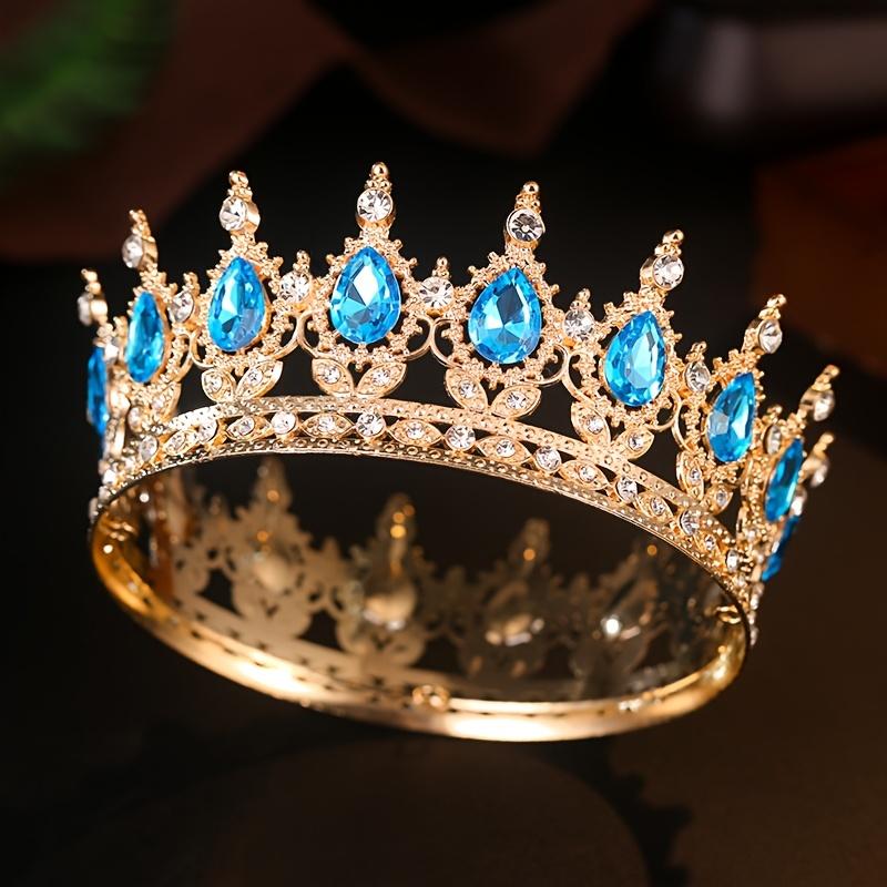 Baroque Crystal Tiaras and Crowns Headband for Women Party Prom Diadem Bridal Wedding Hair Accessories Jewelry Crown Tiara Gift