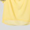 INCERUN Summer Men Swing Collar Short Sleeve Mesh See Through Hollow T-shirts Tops