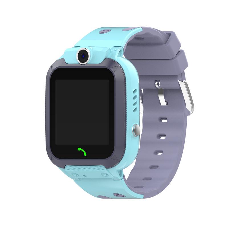 

Детские умные часы, телефон, водонепроницаемые детские часы с камерой и будильником Blue