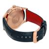 Emporio Armani Quartz Watch with Leather Silver and Navy Blue Men's Strap, AR11131, [Used]