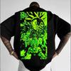 2026 New Hot Selling Fashion Boy Tshirt  Dragon Ball Z Super Saiyan Son Goku Mens Loose Fit Street Summer Casual Anime Top