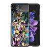 All JoJo's Bizarre Adventure Clear Phone Case For Samsung Z Flip 7 6 5 4 3 Galaxy ZFlip7 ZFlip6 ZFlip5 ZFlip4 ZFlip3 5G Print Co