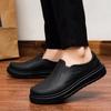 Men's Rain Shoes Work Waterproof and Oil Proof Chef Shoes Flat Men's Casual Light Sandal Beach New Spring Summer