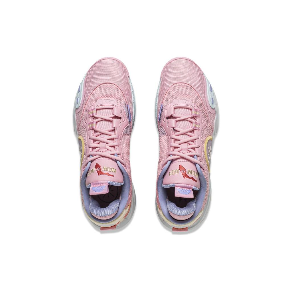 Li Ning All City 12 Slip Resistant, Abrasion Resistant, Support, Lightweight, Rebound Basketball Shoes Men's Pink ABAU015-3