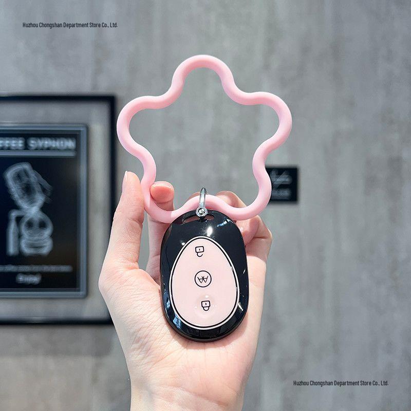 Aima Electric Scooter Key Cover - Metaverse Bubble Luna 2024 Remote Control Buckle for Female