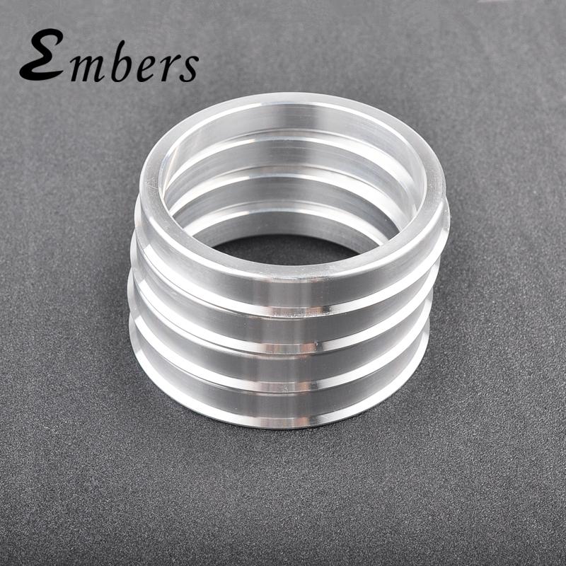 Aluminum Alloy 4PCS Wheel Hub Center Ring Car Wheel Bore 67.1-54.1,67.1-56.1,67.1-57.1,67.1-60.1,67.1-65.1,67.1-66.6