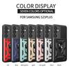 For Samsung Galaxy 25 Plus Case Slide Camera Protect Armor Phone Case for Samsung Galaxy 25 Ultra Magnet Holder Ring Cover