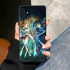 S-Sword O-Online SAO Anime Soft Phone Case for Samsung A17 A37 A57 A16 A26 A36 A56 A15 A25 A35 A55 A14 A24 A34 A54 A13 A23 A33 A