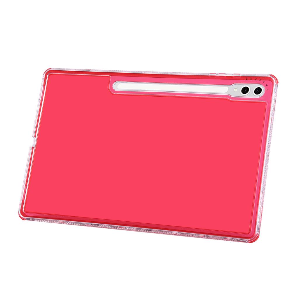 Für Samsung Galaxy Tab S9 Ultra/S8 Ultra Klare Hülle 3 in 1 PC+TPU Stoßfeste Tablet-Hülle