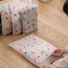 Printed Pattern Travel Clothes Storage Bag Underwear Shoes Sealing Sorting Bag Waterproof Multi-purpose Home Organizing Bag