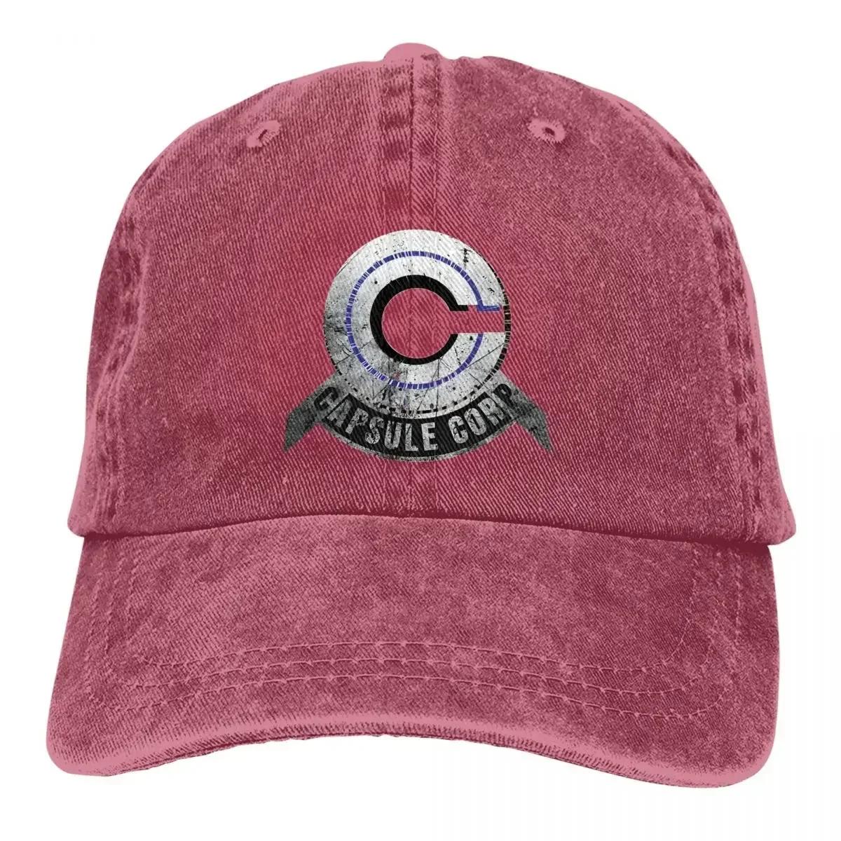 Washed Unisexs Baseball Cap Awesome Trucker Snapback Caps Dad Hat Capsule Corp Golf Hats One Size