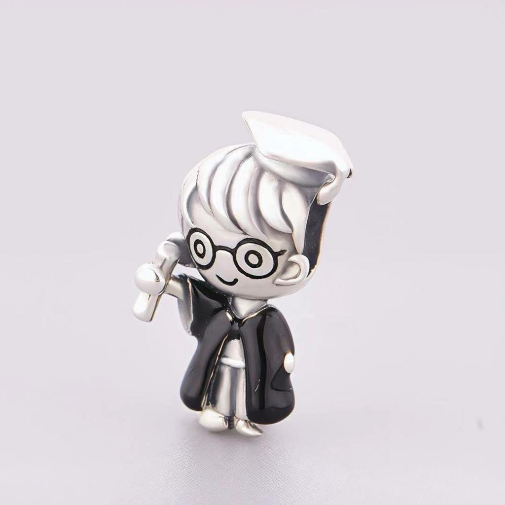 925 Sterling Silver Sweet Fairy Tales Cartoon Princess Model Beads Charm Fit Original Pan Charms Bracelets Jewelry Making