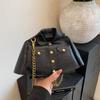 High-Quality Texture Bag for Women, Niche Design Suit Bag, Korean Style Chain Crossbody Bag, Lipstick Bag, Clothing Bag