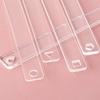 2Pcs Acrylic 2/3/4/5/6mm Rolling Strip Pin Rail Set Rolling Pin Guides Measuring Dough Strips Leveling for Pastry Baking Cookies
