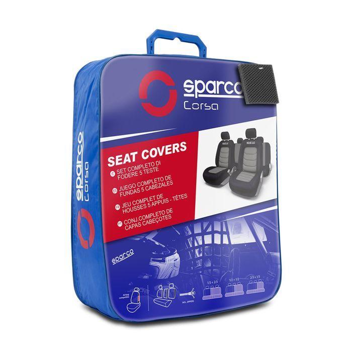Housses De Siège Auto - Sparco S-line - Gris
