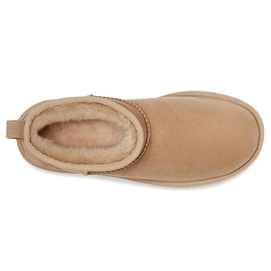 UGG Bota Clásica Ultra Mini Arena Zapatillas Mujer Crema 1116109-SAN
