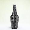 Punk Rivet Bucket Bags for Women Europe and America Hollow Women Shoulder Bag Vintage Metal Ring Designer Handbags Black Purse