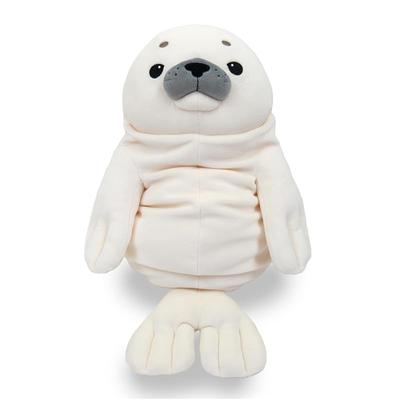 Shinada Global Seria Mochi Mochi Pieczęć Biały (Duży) 22 x 22 x 30cm Pluszowe zwierzę Foka MOAZ-0350W