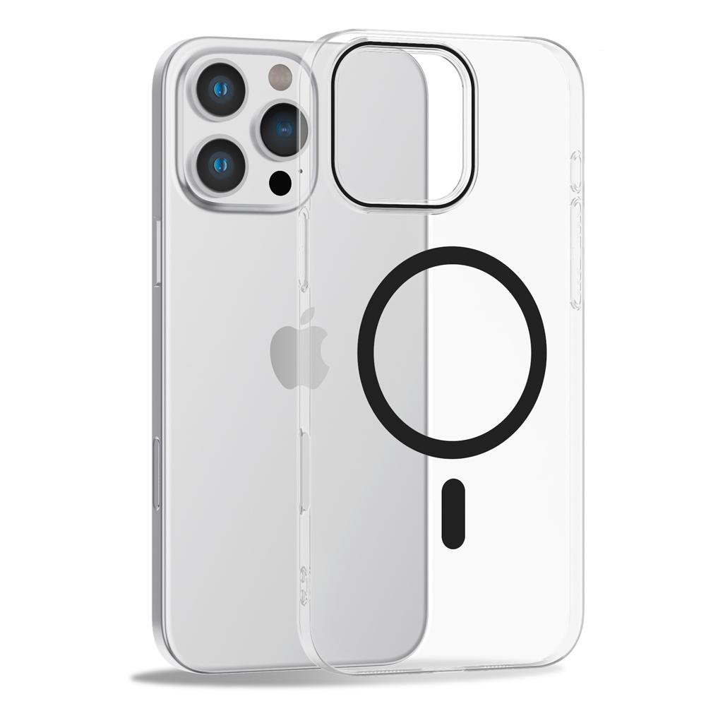 Anti Yellowing Clear Case for Magsafe Mag Safe Iphone 17E 17 E Air 16 Pro Max 15 Plus 14 13 12 11 17Pro 16Pro 15Pro Magnetic Shockproof Phone Cover