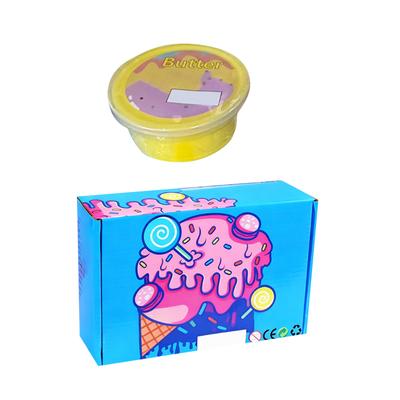 9 Piece Butter Cake Slime Set Soft And Non Sticky Slime Set Party Gift For Boys And Girls