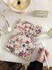 Three-Fold Oil Painting Floral iPad Mini 6 Case for 10th Gen iPad 2025