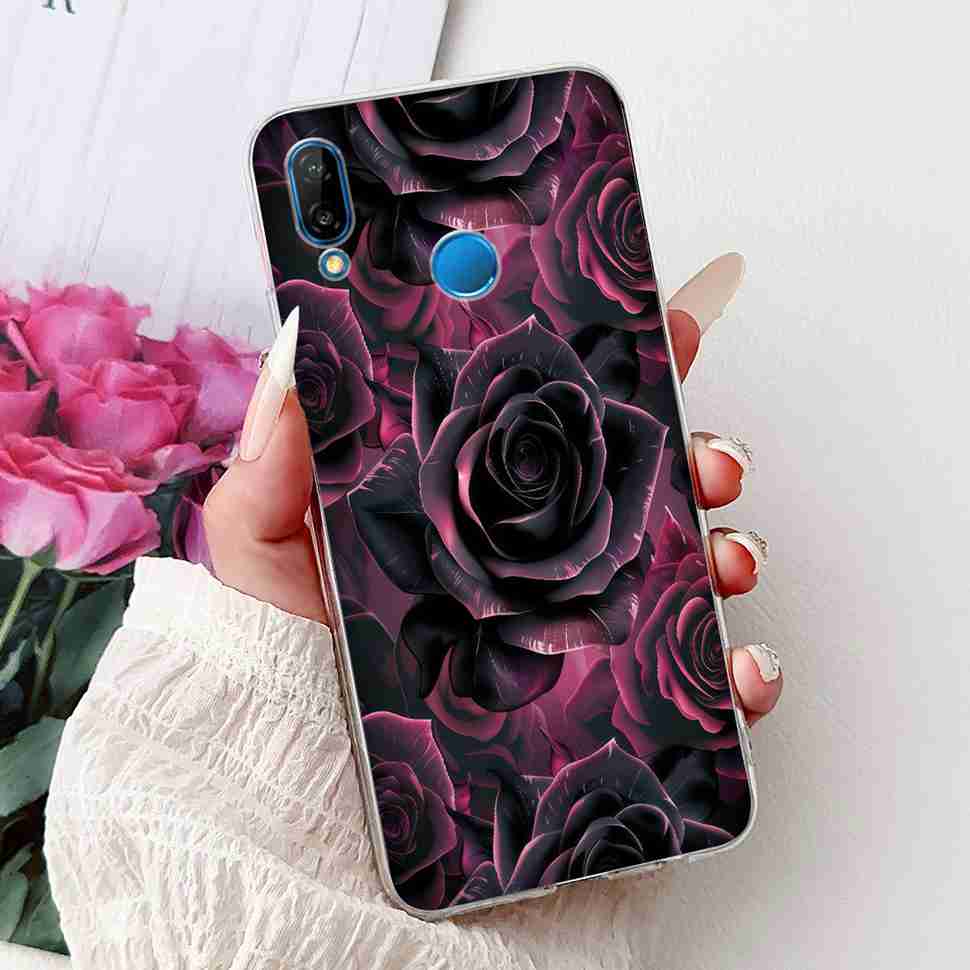 Protective Cases For Huawei P20 Lite ANE-TL00 Case New Cartoon Cat Print Silicone TPU Cover For Huawei P20 Lite ANE-LX1 Shell