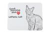 Laperm - Mouse Pad with Print, Personalized Cat Pad, Unique Gadget for an Office Worker from the Art-Dog Brand