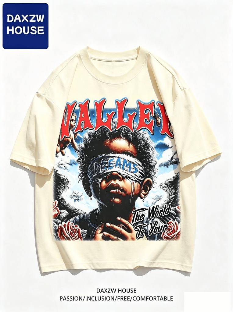 2026 Summer New Unisexs Tshirt with 3D Letter Pattern Print Street Casual Fashion Comfortable Soft Breathable Fashion Streetwear