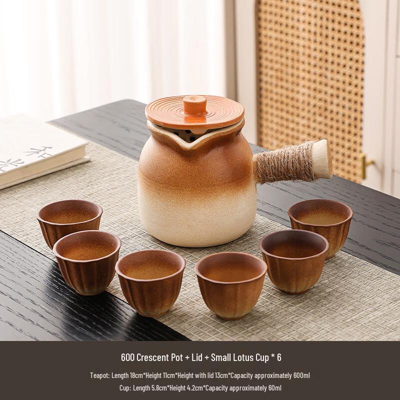 Wutuo Ceramic Gourd Pot Set for Stove Brewing