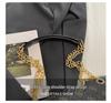 2025 European & American Retro Print Chain Shoulder Bag: New Light Luxury Women's Crossbody & Commuter Underarm Bag