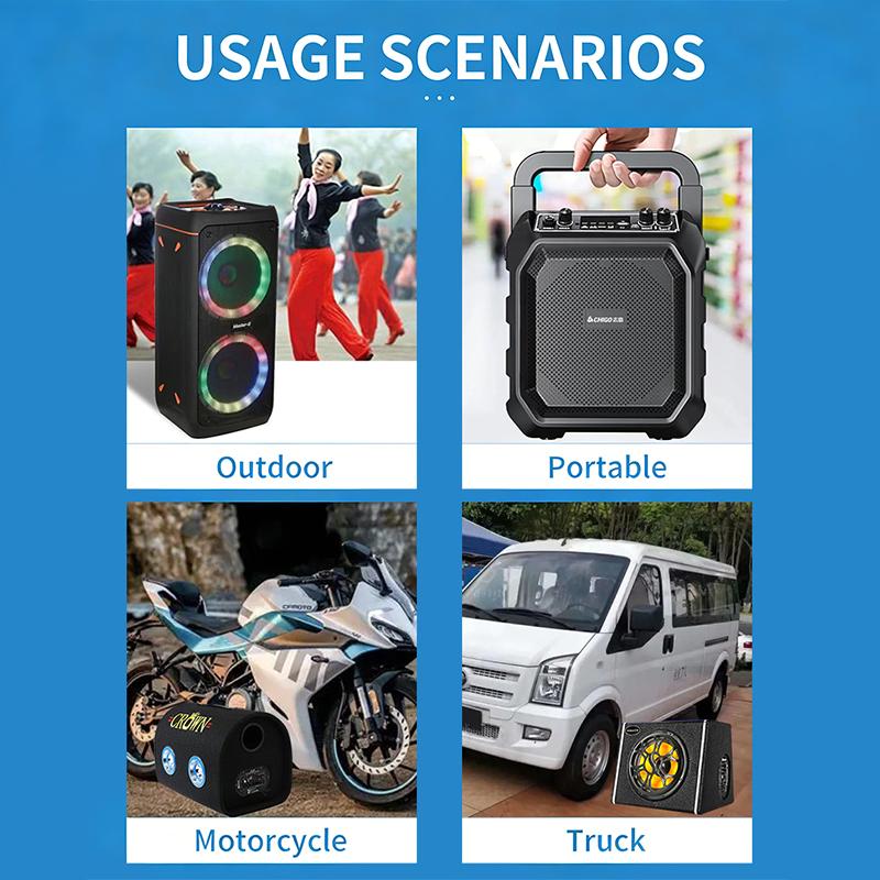 D30 D10 Amplifier 12V24V High Power Amplifier With Bluetooth With Digital Display Car Audio